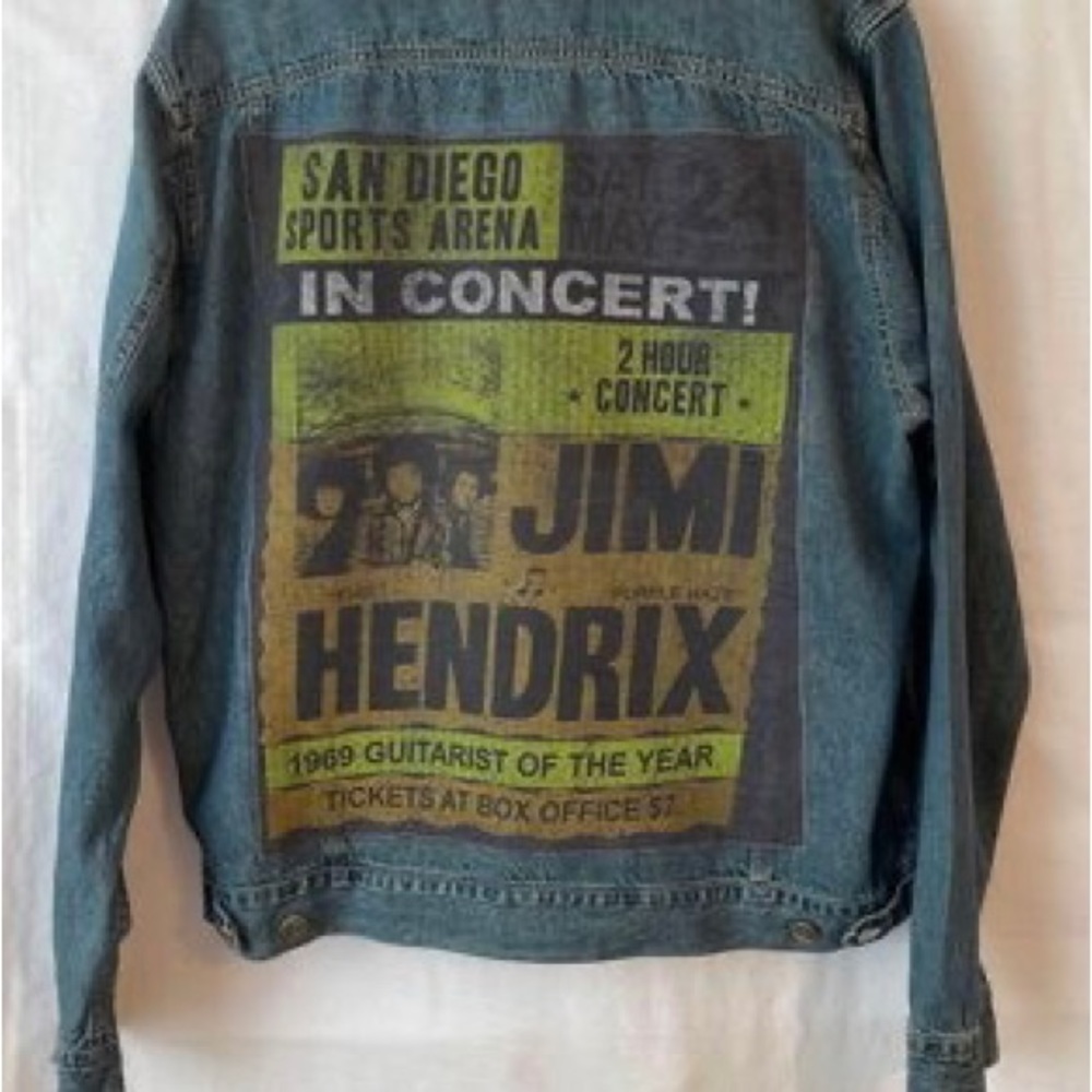 Jimmy Hendrix UpStyled Denim Jacket